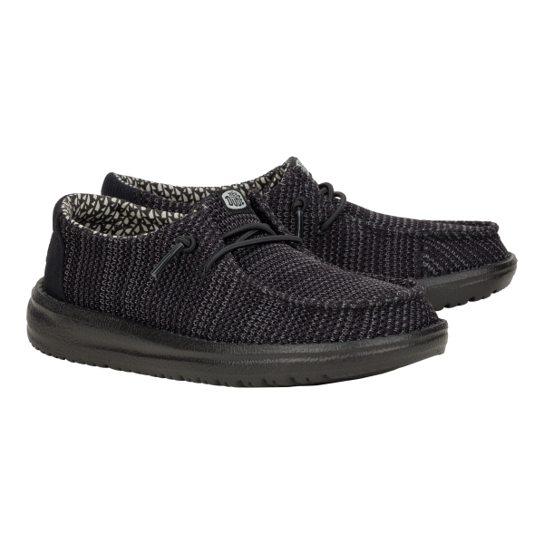 Wendy Youth Stretch Mesh - Black/Black - Image 2