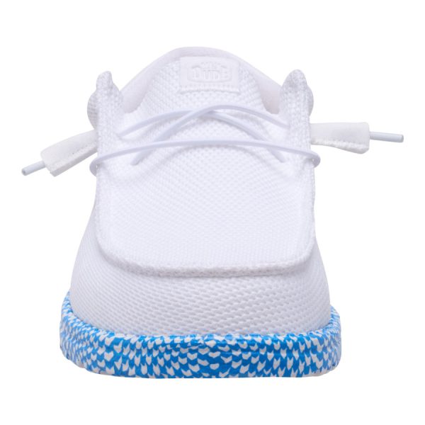 Wally Funk Warped Geo - White/Brilliant Blue - Image 4